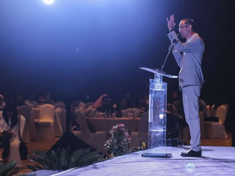 Reza Gunawan, self-healing practitioner at General Affairs Forum 2018