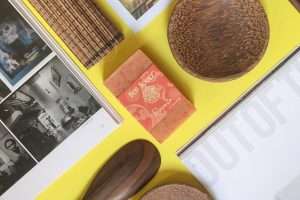 Natural soap, papaya.