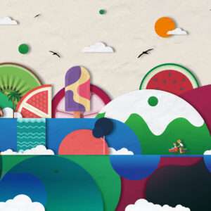 RRCREATIVITY.COM Illustration - Milkshake City 3